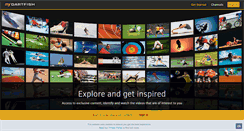 Desktop Screenshot of dartfish.tv